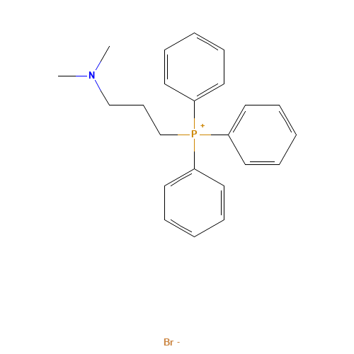 [3-(Dimethylamino)propyl](triphenyl)phosphoniumbromid (CAS: 18355-96-9) - Related Chemical Product