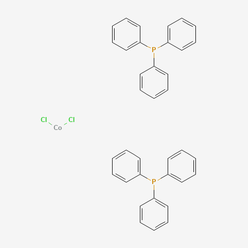 dichlorocobalt; triphenylphosphonium (CAS: 14126-40-0) - Chemical Structure and Molecular Formula 