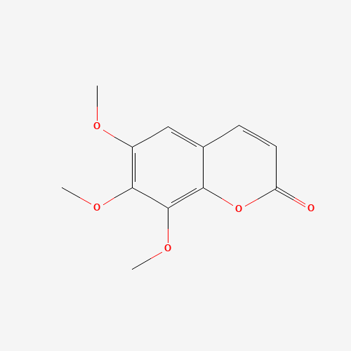 Dimethylfraxetin (CAS: 6035-49-0) - Chemical Structure and Molecular Formula 