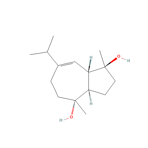 (1S,3aR,4R,8aS)-7-Isopropyl-1,4-dimethyl-1,2,3,3a,4,5,6,8a-octahydro-1,4-azulenediol (CAS: 87701-68-6) - Related Chemical Product