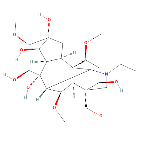 Aconitysat (CAS: 509-20-6) - Chemical Structure and Molecular Formula 