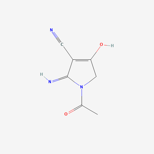 1-Acetyl-2-amino-4-oxo-4,5-dihydro-1H-pyrrole-3-carbonitrile (CAS: 590374-61-1) - Related Chemical Product