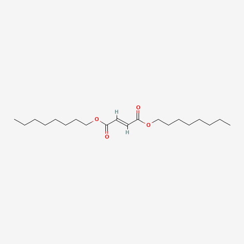 DIOCTYL FUMARATE (CAS: 2997-85-5) - Chemical Structure and Molecular Formula 