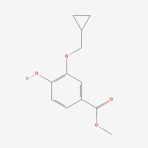 Methyl 3-(cyclopropylmethoxy)-4-hydroxybenzoate (CAS: 848574-60-7) - Related Chemical Product