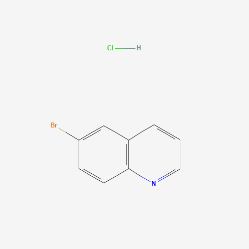 6-Bromoquinoline hydrochloride (1:1) (CAS: 55377-26-9) - Chemical Structure and Molecular Formula 