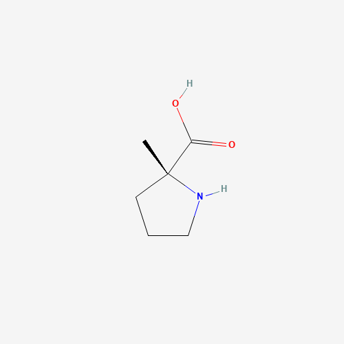 (R)-2-Methylproline (CAS: 63399-77-9) - Chemical Structure and Molecular Formula 