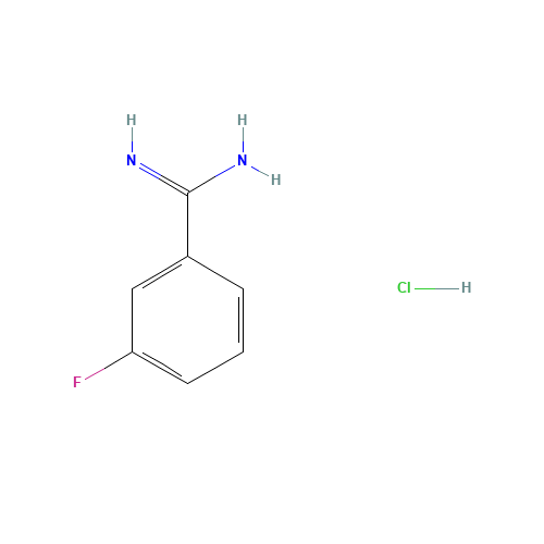 3-Fluorobenzenecarboximidamide hydrochloride (1:1) (CAS: 75207-72-6) - Related Chemical Product