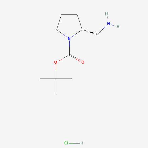 (R)-(2-Aminomethyl)-1-N-Boc-pyrrolidine HCl (CAS: 1190890-12-0) - Related Chemical Product