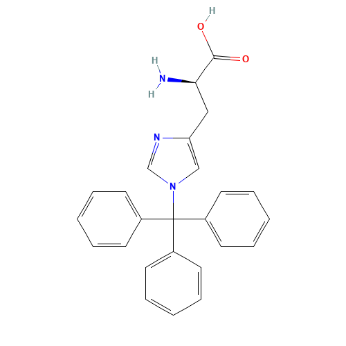 (2R)-2-Ammonio-3-(1-trityl-1H-imidazol-4-yl)propanoate (CAS: 199119-46-5) - Related Chemical Product