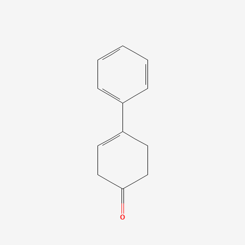 4-Phenyl-3-cyclohexen-1-one (CAS: 51171-71-2) - Chemical Structure and Molecular Formula 