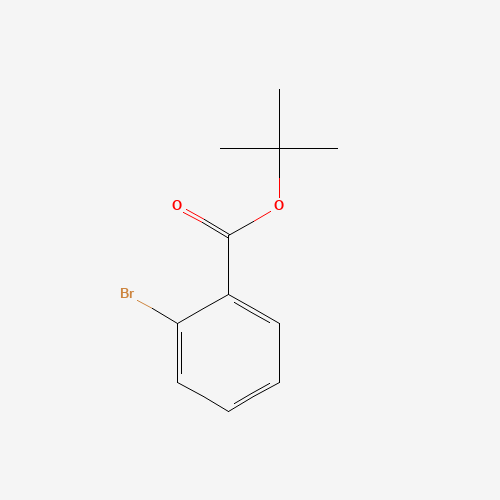 tert-butyl 2-bromobenzoate (CAS: 55666-42-7) - Chemical Structure and Molecular Formula 