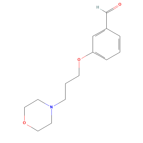 3-[3-(4-Morpholinyl)propoxy]benzaldehyde (CAS: 82625-44-3) - Related Chemical Product