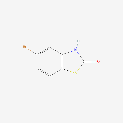 5-bromo-2,3-dihydro-1,3-benzothiazol-2-one (CAS: 199475-45-1) - Chemical Structure and Molecular Formula 