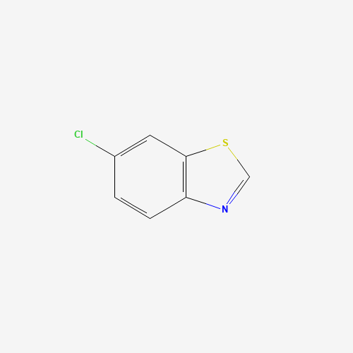 benzothiazole, 6-chloro- (CAS: 2942-10-1) - Chemical Structure and Molecular Formula 