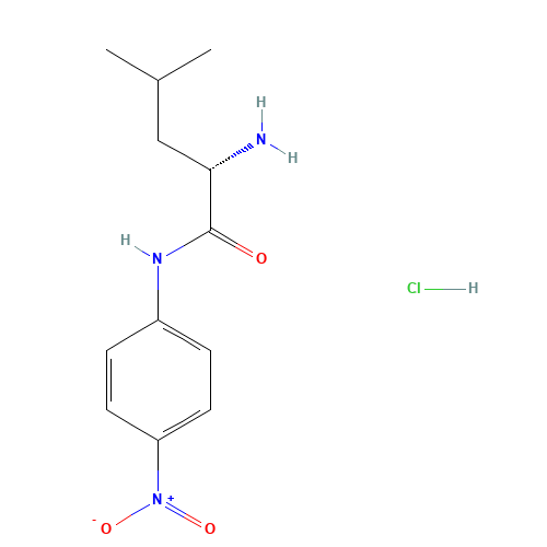 N-(4-Nitrophenyl)-L-leucinamide hydrochloride (1:1) (CAS: 16010-98-3) - Related Chemical Product
