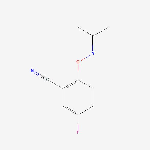 5-Fluoro-2-[(isopropylideneamino)oxy]benzonitrile (CAS: 868271-04-9) - Related Chemical Product