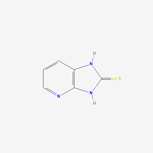 1H-imidazo[4,5-b]pyridine-2-thiol (CAS: 29448-81-5) - Chemical Structure and Molecular Formula 
