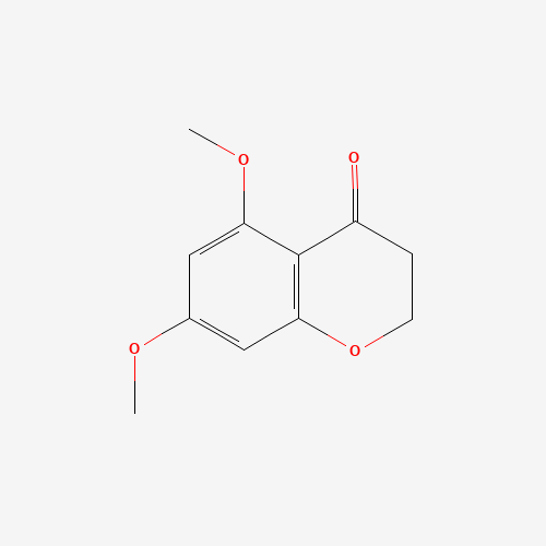 5,7-Dimethoxy-2,3-dihydro-4H-chromen-4-one (CAS: 54107-66-3) - Chemical Structure and Molecular Formula 