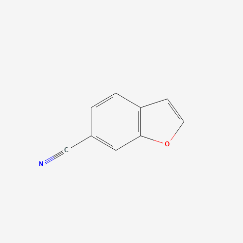 1-Benzofuran-6-carbonitrile (CAS: 17450-68-9) - Chemical Structure and Molecular Formula 