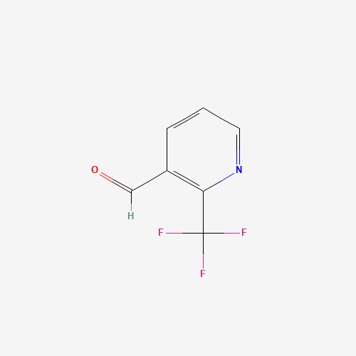 2-Trifluoromethyl-nicotinaldehyde (CAS: 116308-35-1) - Chemical Structure and Molecular Formula 