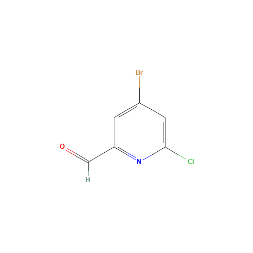 4-Bromo-6-chloro-2-pyridinecarbaldehyde (CAS: 1060811-63-3) - Related Chemical Product