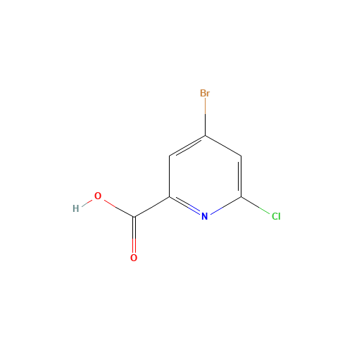 4-Bromo-6-chloro-2-pyridinecarboxylic acid (CAS: 1060805-66-4) - Related Chemical Product