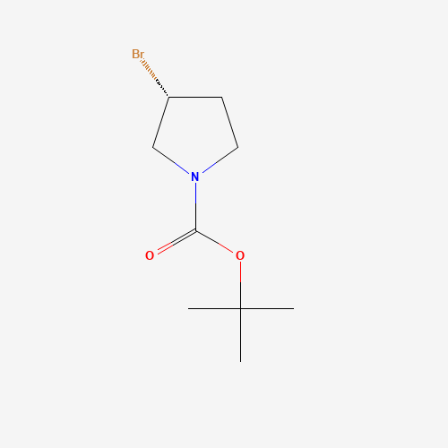 2-Methyl-2-propanyl (3R)-3-bromo-1-pyrrolidinecarboxylate (CAS: 569660-97-5) - Related Chemical Product