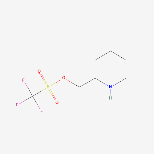 2-Piperidinylmethanesulfonic acid (CAS: 127075-48-3) - Chemical Structure and Molecular Formula 