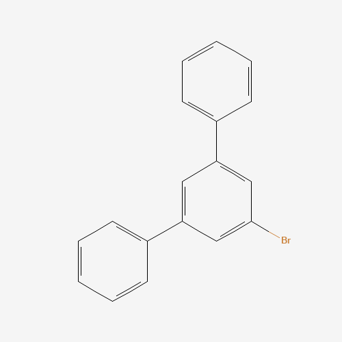 5'-Bromo-1,1':3',1''-terphenyl (CAS: 103068-20-8) - Chemical Structure and Molecular Formula 