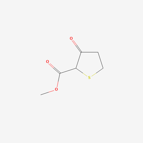 Methyl 3-oxotetrahydro-2-thiophenecarboxylate (CAS: 2689-69-2) - Chemical Structure and Molecular Formula 