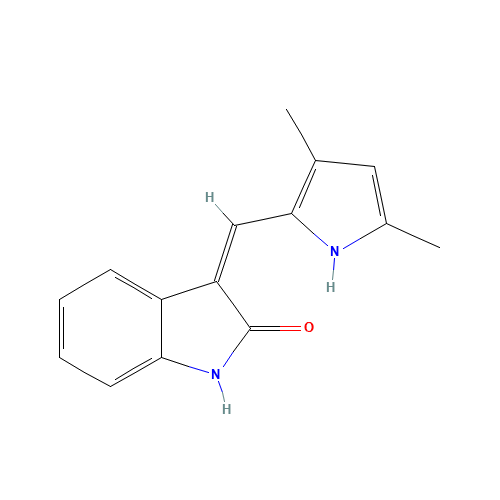 (3Z)-3-[(3,5-Dimethyl-1H-pyrrol-2-yl)methylene]-1,3-dihydro-2H-indol-2-one (CAS: 204005-46-9) - Related Chemical Product