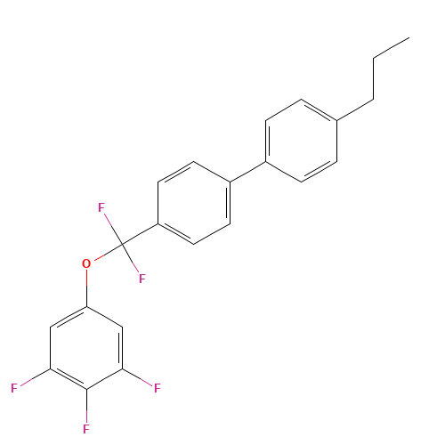 3,5-DIFLUORO-4-[DIFLUORO(3,4,5-TRIFLUOROPHENOXY) METHYL]-4'-PROPYL-1,1'-BIPHENYL. (CAS: 337456-92-5) - Related Chemical Product
