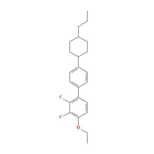 4'-(Trans-4-propylcyclohexyl)-2,3-difluoro-4-ethoxy-1,1'-biphenyl (CAS: 189750-98-9) - Related Chemical Product