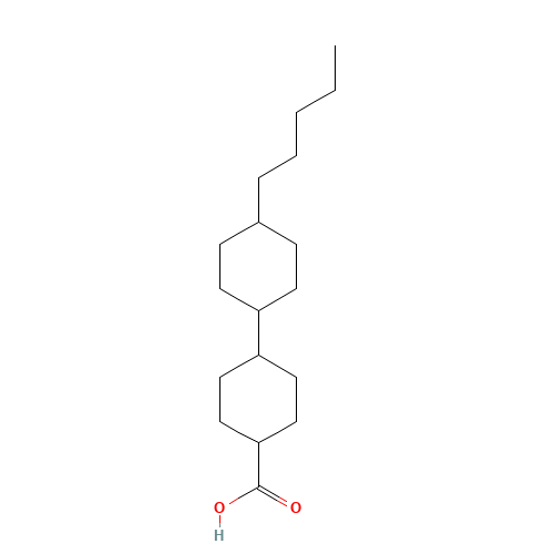 4'-Pentyl-1,1'-bi(cyclohexyl)-4-carboxylic acid (CAS: 65355-33-1) - Related Chemical Product