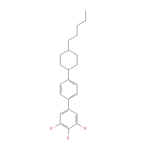 3,4,5-Trifluoro-4'-(trans-4-pentylcyclohexyl)biphenyl (CAS: 137019-95-5) - Related Chemical Product