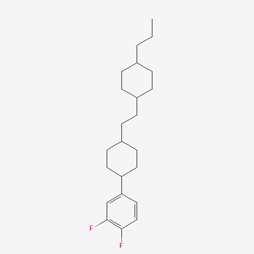 1,2-Difluoro-4-{4-[2-(4-propylcyclohexyl)ethyl]cyclohexyl}benzene (CAS: 117943-37-0) - Related Chemical Product