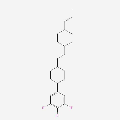 1,2,3-Trifluoro-5-{trans-4-[2-(trans-4-propylcyclohexyl)ethyl]cyclohexyl}benzene (CAS: 131819-24-4) - Related Chemical Product