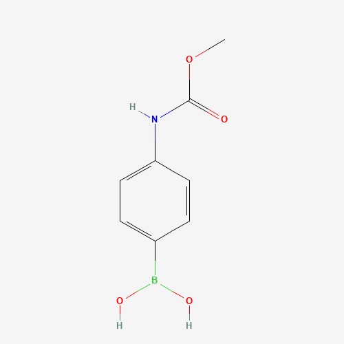 {4-[(Methoxycarbonyl)amino]phenyl}boronic acid (CAS: 850567-96-3) - Related Chemical Product