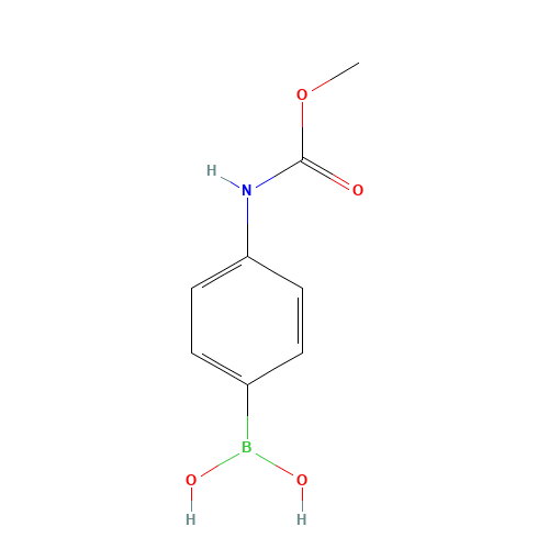 {4-[(Methoxycarbonyl)amino]phenyl}boronic acid (CAS: 850567-96-3) - Related Chemical Product