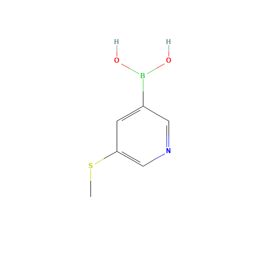 [5-(Methylsulfanyl)-3-pyridinyl]boronic acid (CAS: 477251-98-2) - Related Chemical Product