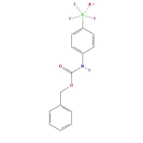 Potassium (4-{[(benzyloxy)carbonyl]amino}phenyl)(trifluoro)borate(1-) (CAS: 850623-45-9) - Related Chemical Product