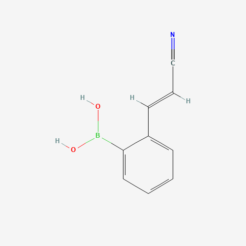 {2-[(E)-2-Cyanovinyl]phenyl}boronic acid (CAS: 850568-63-7) - Related Chemical Product