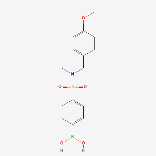 {4-[(4-Methoxybenzyl)(methyl)sulfamoyl]phenyl}boronic acid (CAS: 913835-54-8) - Related Chemical Product