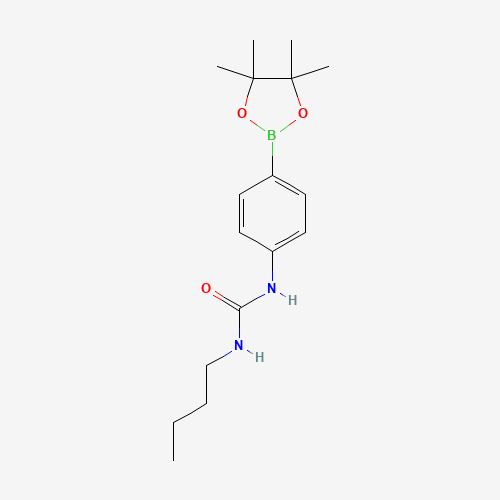 1-Butyl-3-[4-(4,4,5,5-tetramethyl-1,3,2-dioxaborolan-2-yl)phenyl]urea (CAS: 850567-59-8) - Related Chemical Product
