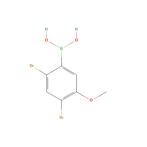 (2,4-Dibromo-5-methoxyphenyl)boronic acid (CAS: 89677-46-3) - Related Chemical Product