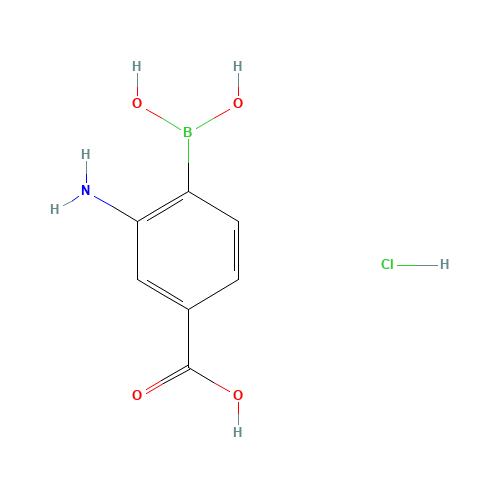 3-Amino-4-(dihydroxyboryl)benzoic acid (CAS: 850568-60-4) - Related Chemical Product