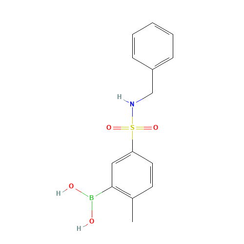 [5-(Benzylsulfamoyl)-2-methylphenyl]boronic acid (CAS: 871329-73-6) - Related Chemical Product
