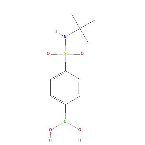 {4-[(2-Methyl-2-propanyl)sulfamoyl]phenyl}boronic acid (CAS: 208516-15-8) - Related Chemical Product