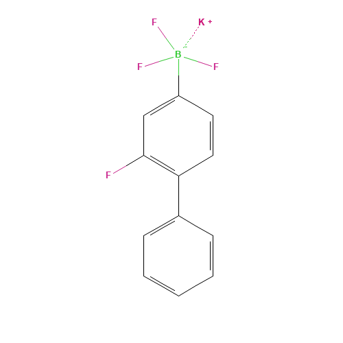 Potassium trifluoro(2-fluoro-4-biphenylyl)borate(1-) (CAS: 850623-57-3) - Related Chemical Product