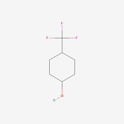 cis-4-(Trifluoromethyl)cyclohexanol (CAS: 75091-92-8) - Chemical Structure and Molecular Formula 